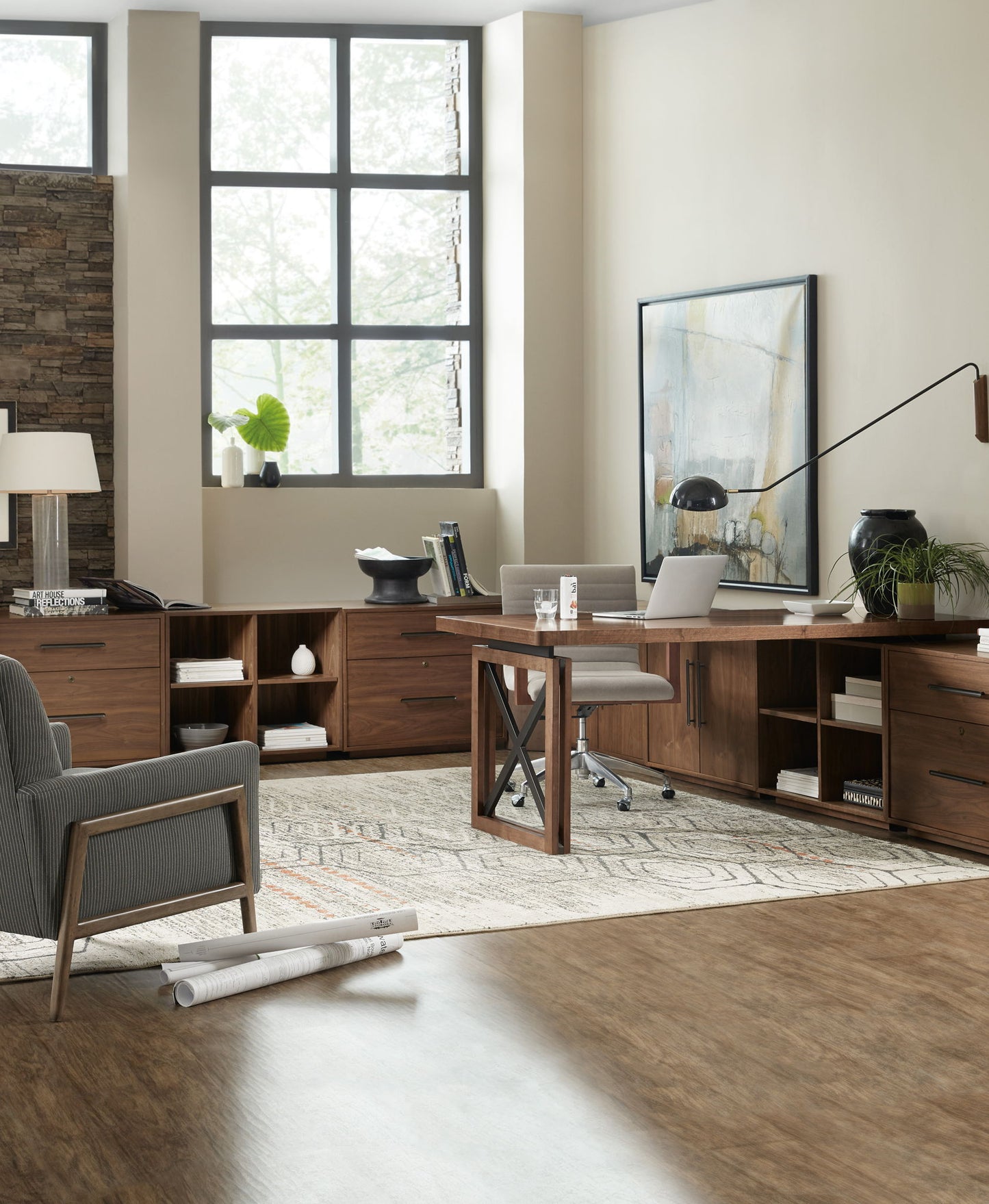 Elon - Lateral File - Dark Brown