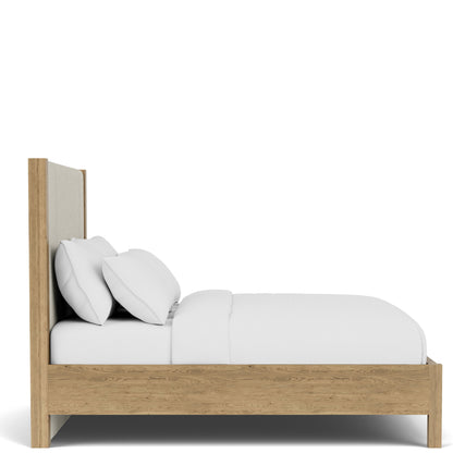 Davie - Queen / King Bed Rails - Light Brown