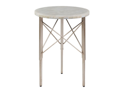 Signature Designs - Bernard Round Spot Table - Beige