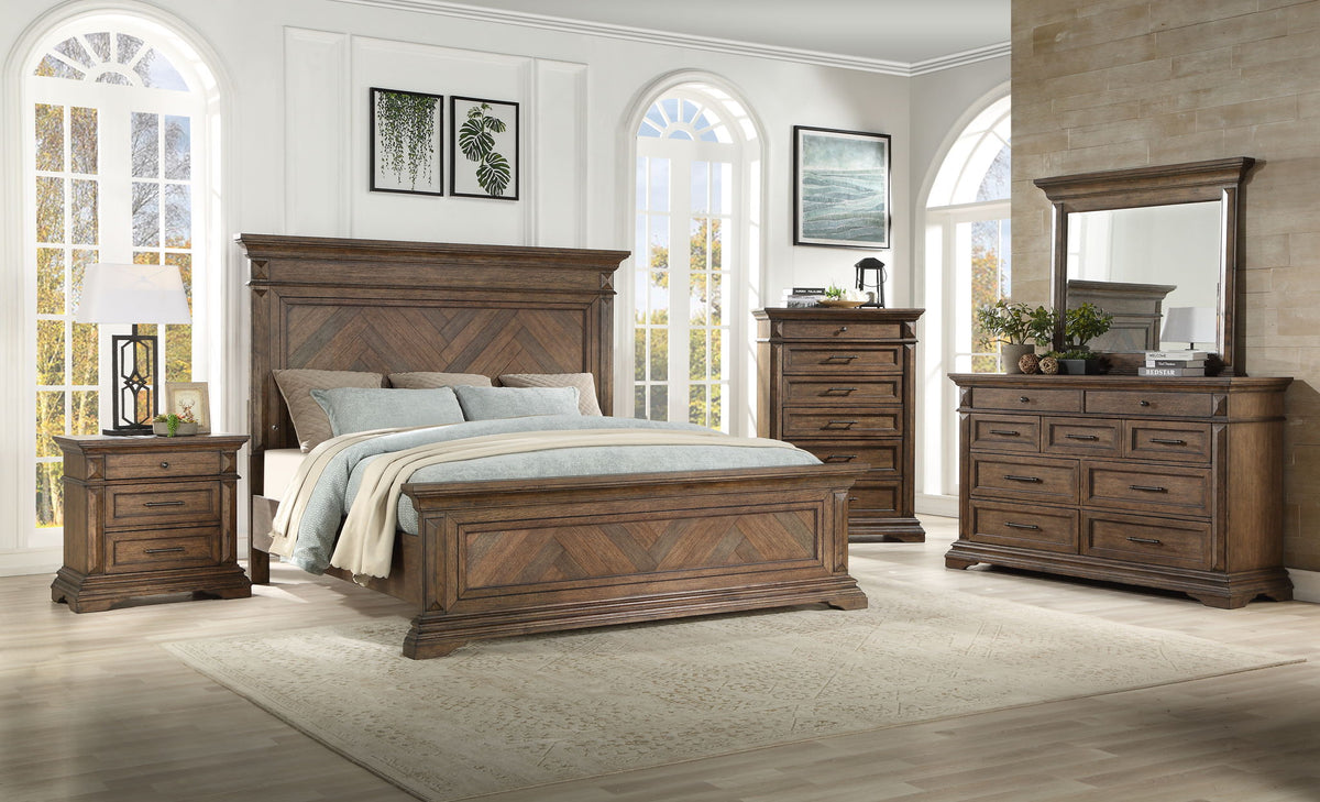 Mar Vista - 5/0 Queen Headboard - Walnut