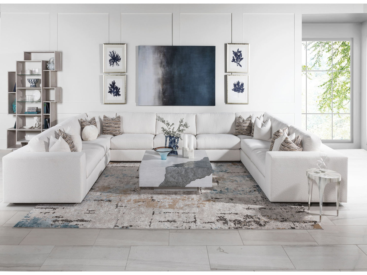 Artistica Upholstery - Vivien Sectional - White