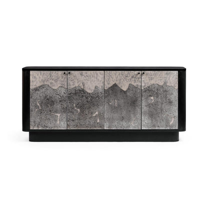 Sequoia - 4 Door Cabinet - Oxide Smoke