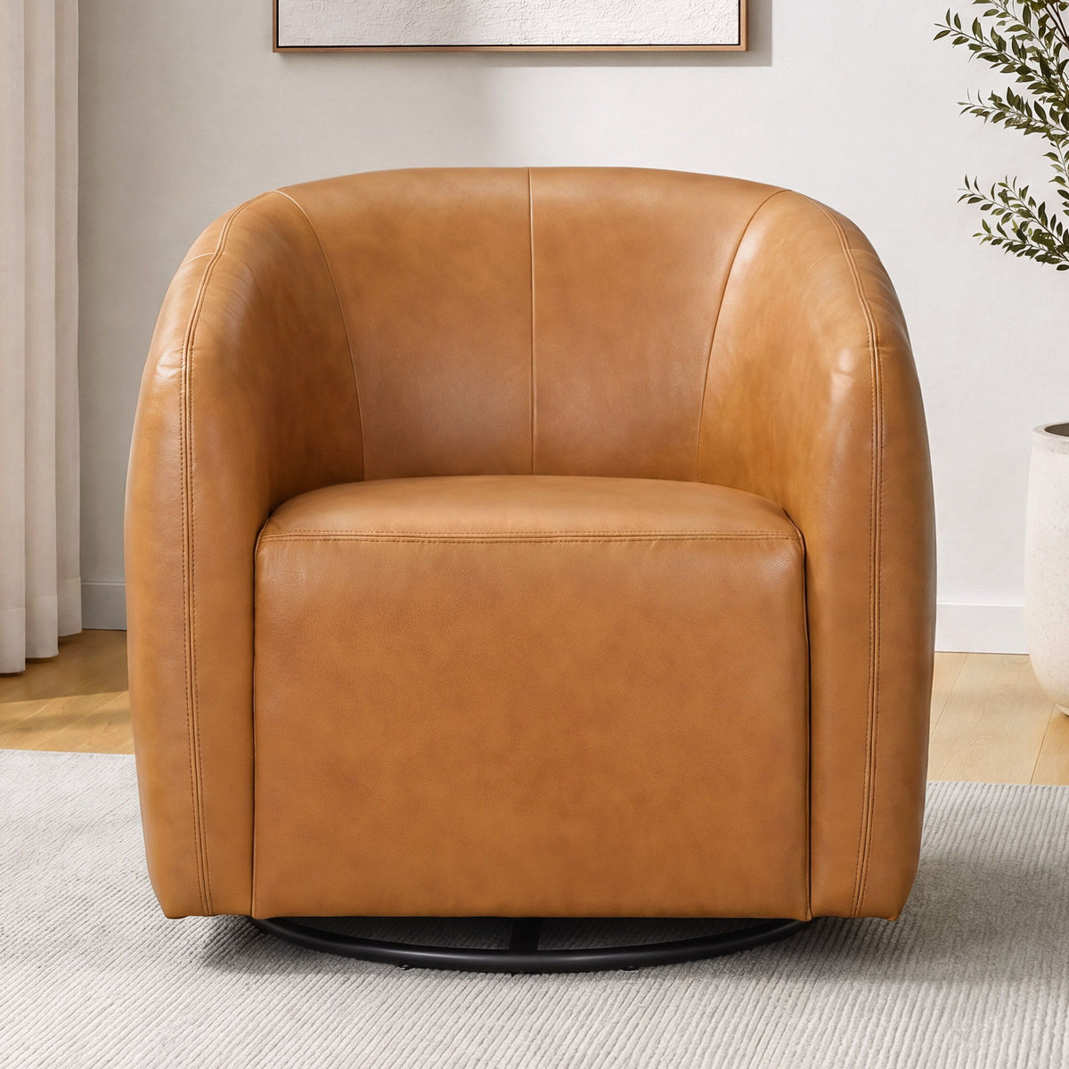 Como - Swivel Glider Accent Chair