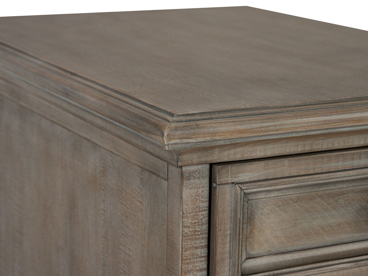 Lancaster - Rectangular End Table - Dove Tail Gray