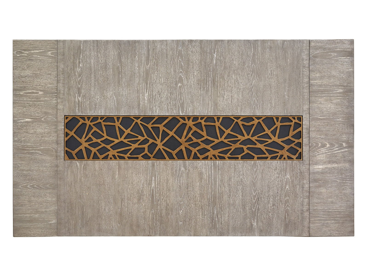Ryker - Rectangular Dining Table - Nocturn Black And Coventry Gray