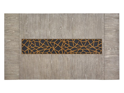 Ryker - Rectangular Dining Table - Nocturn Black And Coventry Gray
