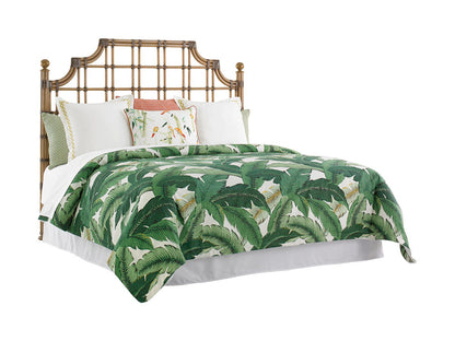 Twin Palms - St. Kitts Rattan Headboard 6/6 King - Light Brown