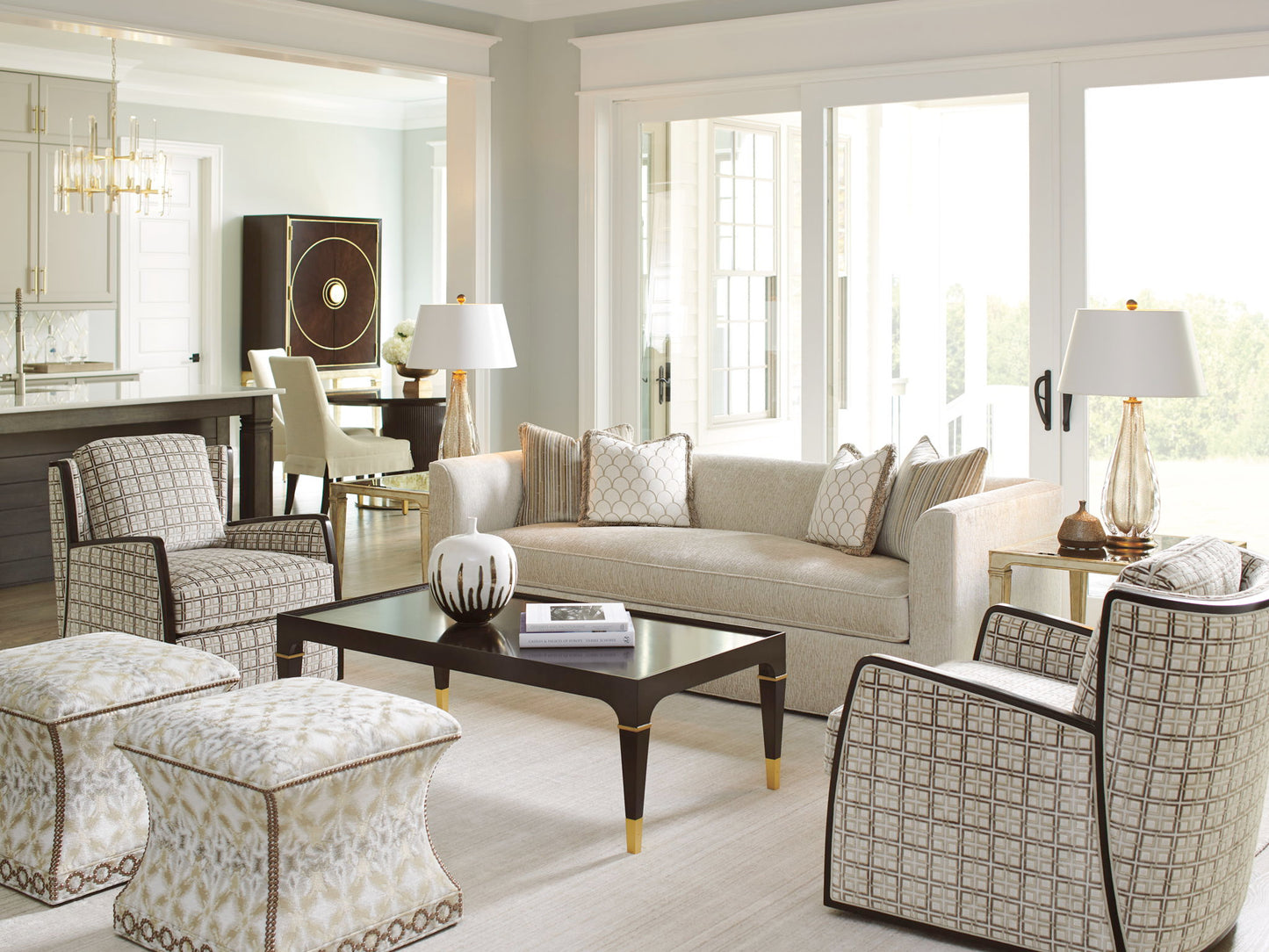 Carlyle - Merino Ottoman