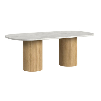 Sylvie - 5 Piece Standard Height Dining Set, Oval Table
