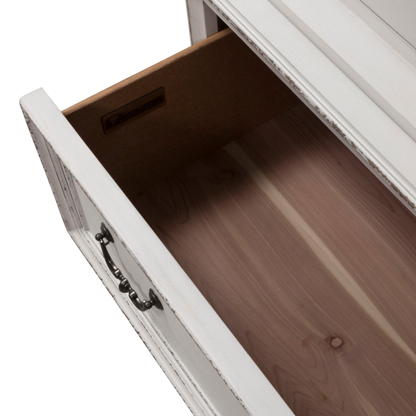 Magnolia Manor - Armoire Base - Antique White