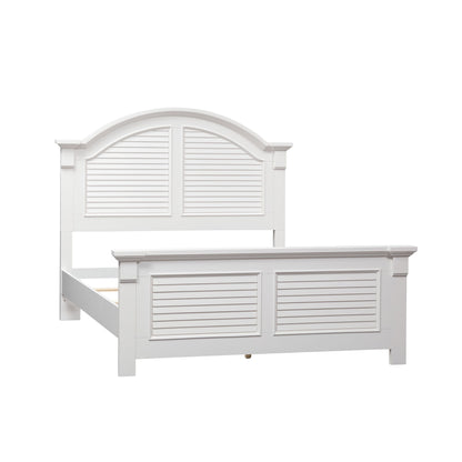 Summer House - Queen Panel Footboard - Oyster White