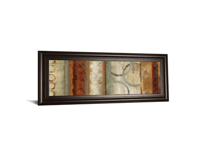 Juncture Il By Tom Reeves - Framed Print Wall Art - Light Brown