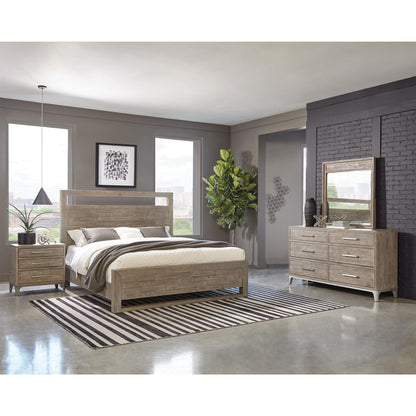 Intrigue - Queen Panel Footboard - Hazelwood