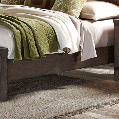 Thornwood Hills - Panel Bed Rails - Rock Beaten Brown
