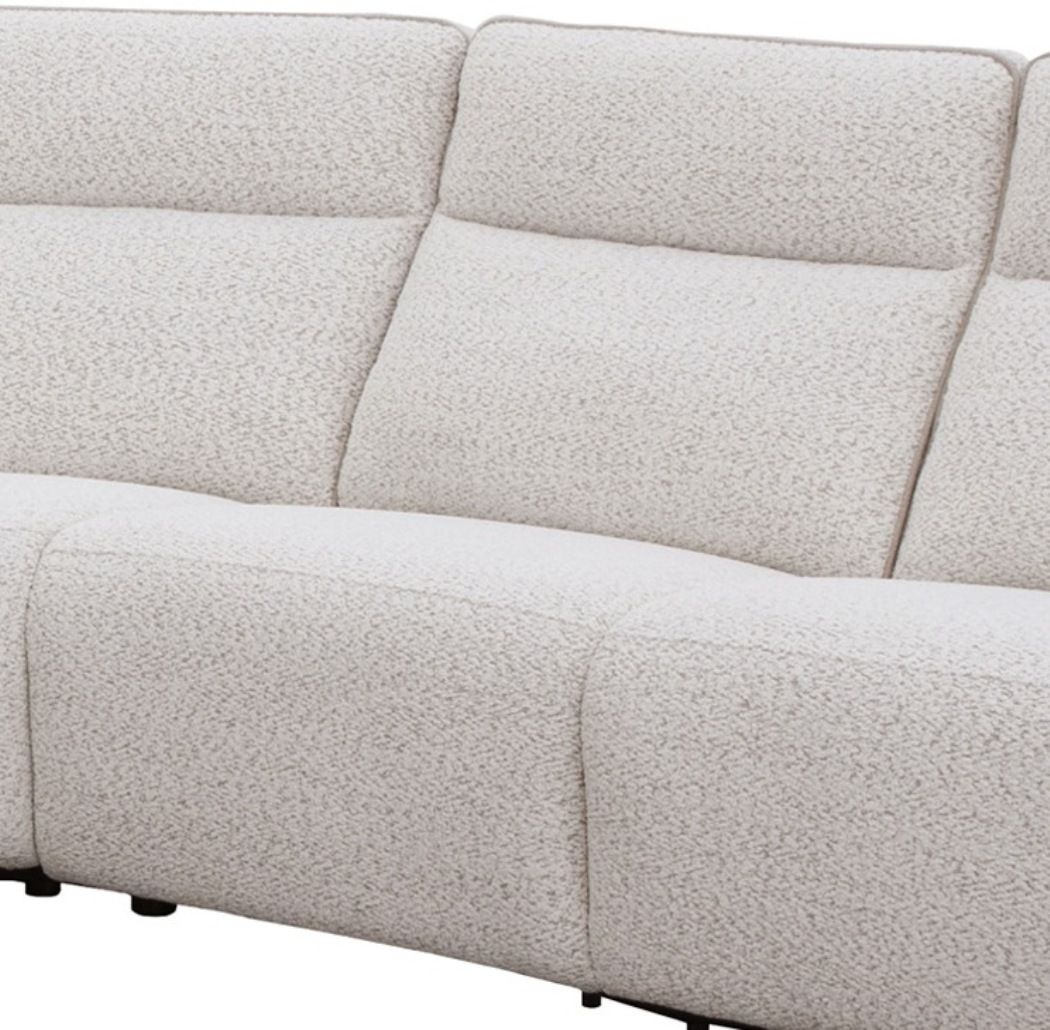 Lancaster - Armless Chair - Fluffy River Rock