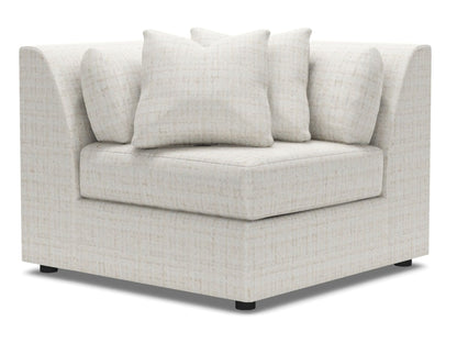 Artistica Upholstery - Rhonda Corner Chair - White
