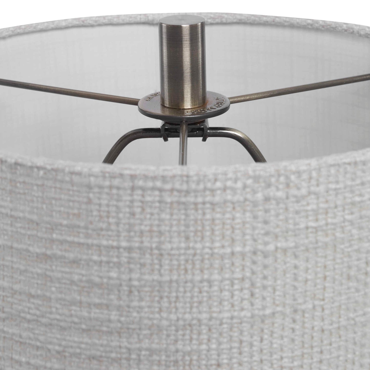 Zahlia - Ceramic Lamp - Aged Gray