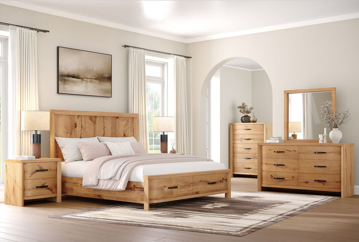 Laramie - Drawer Chest - Honey Wheat