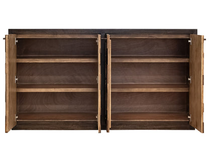 Origin - 4 Door Console - Brown