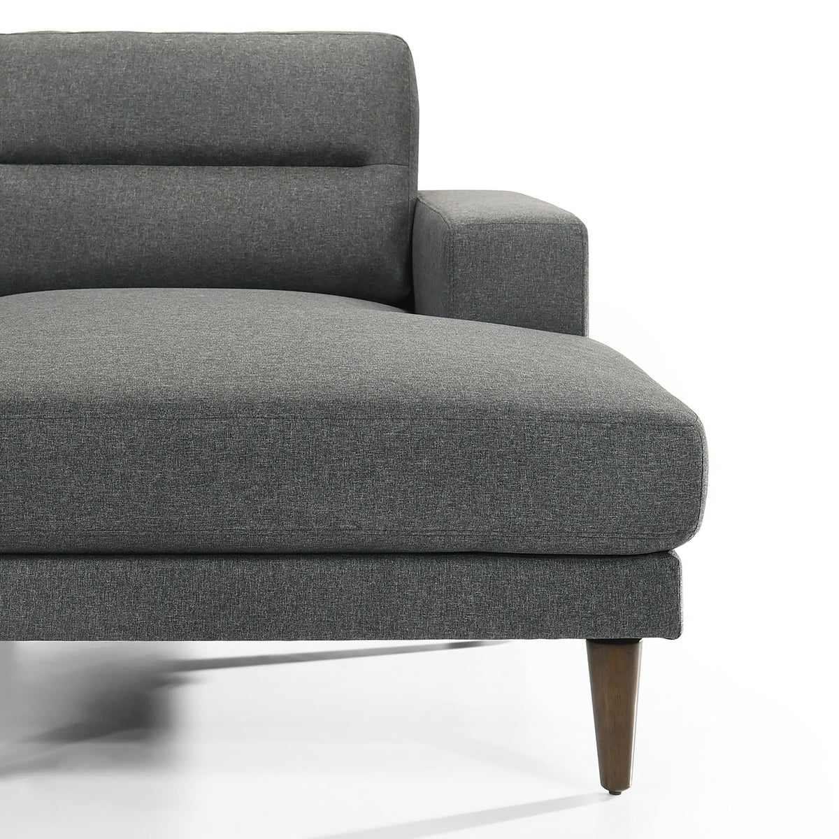 Vale - Left Arm Facing Loveseat - Gray
