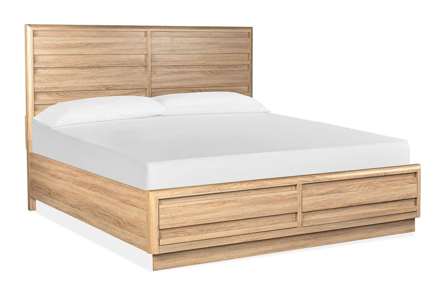 Brentwood Heights - Queen/King Panel Rails - Provincial Brown