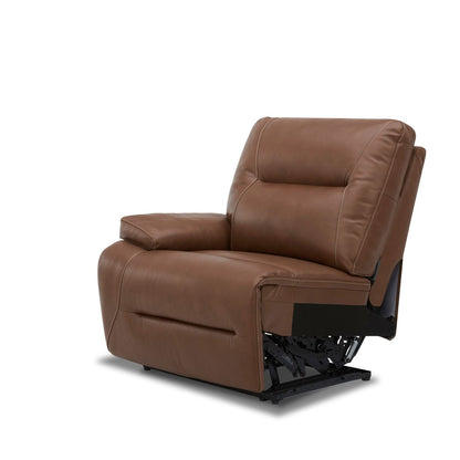 Cameron - Left Arm Recliner P3 & ZG - Dakota Saddle