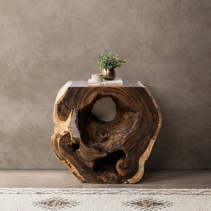 Adrynia - Console Table - Dark Brown