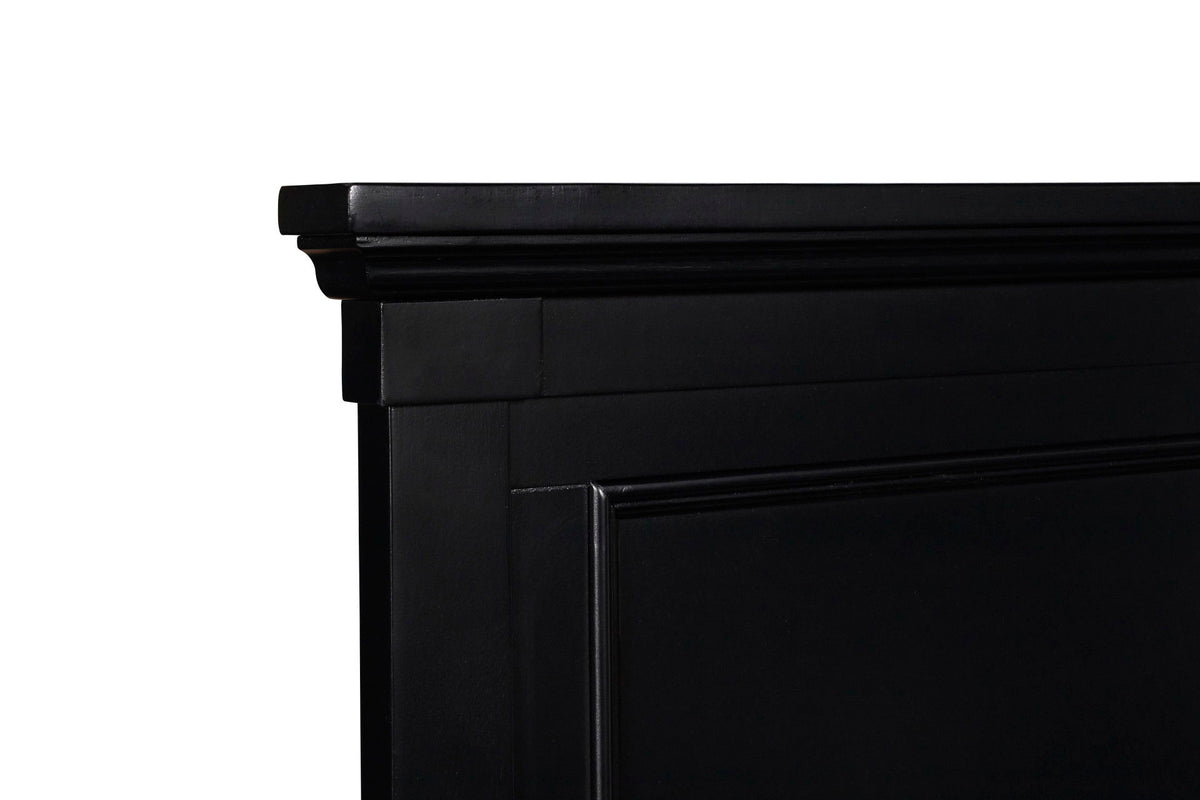 Tamarack - 3/3-4/6 Twin/Full Side Rails - Black