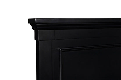 Tamarack - 3/3-4/6 Twin/Full Side Rails - Black