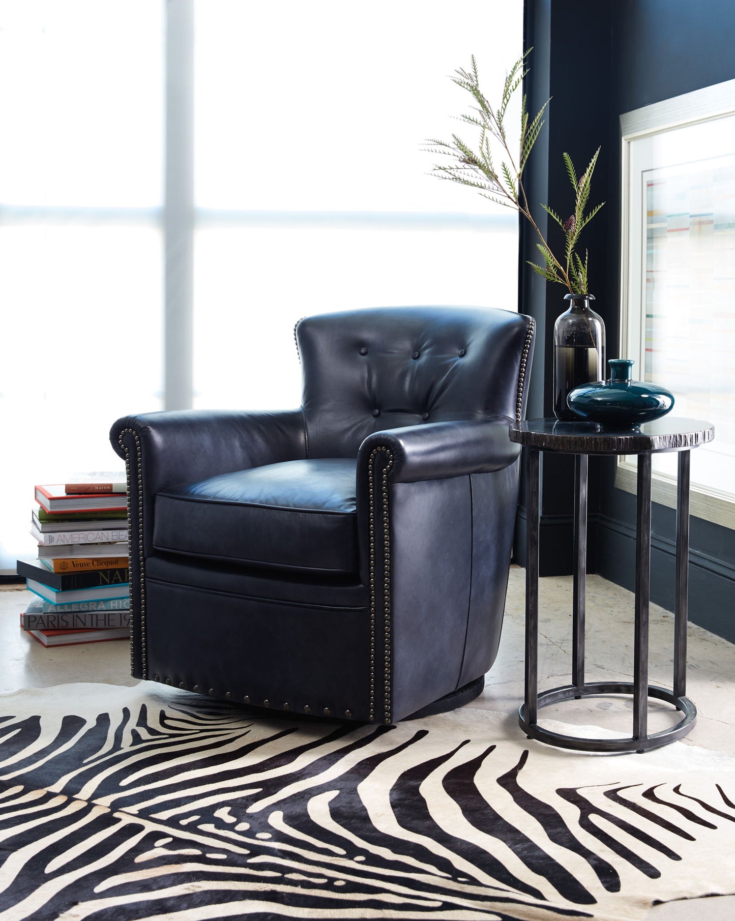 Melange - Nesting Tables - Dark Gray