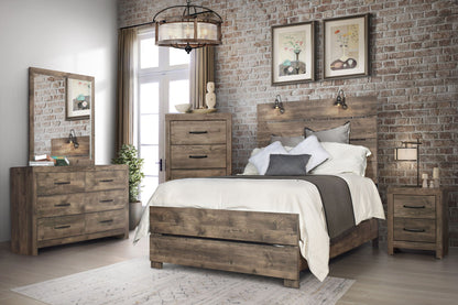 Misty Lodge - 4/6-3/3 Full/Twin Side Rails - Greige