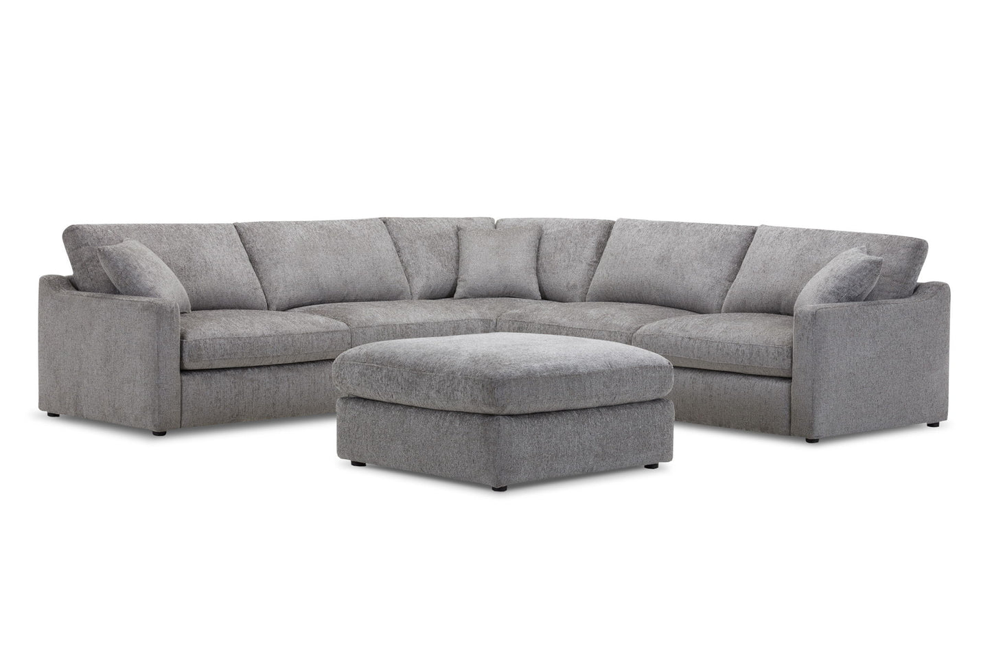 Surrender - Left Arm Facing Chair With 2 Pillows - Burmese Nature