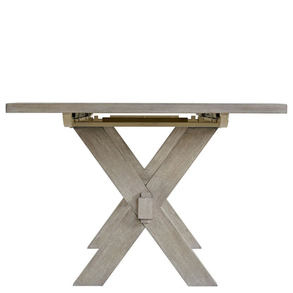 Bennett - Rectangle Dining Table - Frosted Gray
