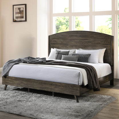 Rex - 5/0 - 6/6 Queen/King Side Rails - Walnut