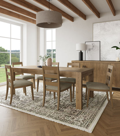 Davie - Rectangular Dining Table - Light Brown