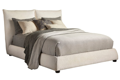Cumulus - King Footboard And Rails - Cozy Snow