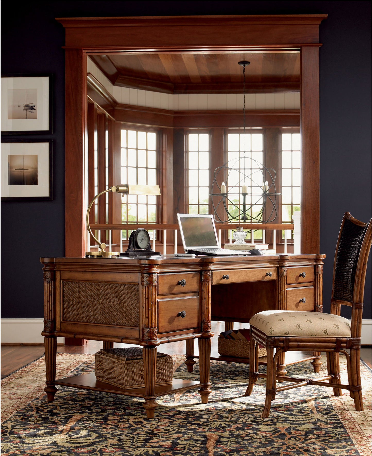 Island Estate - Fraser Island Desk - Dark Brown