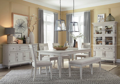 Newport - 9 Piece Extendable Rectangular Dining Table Set