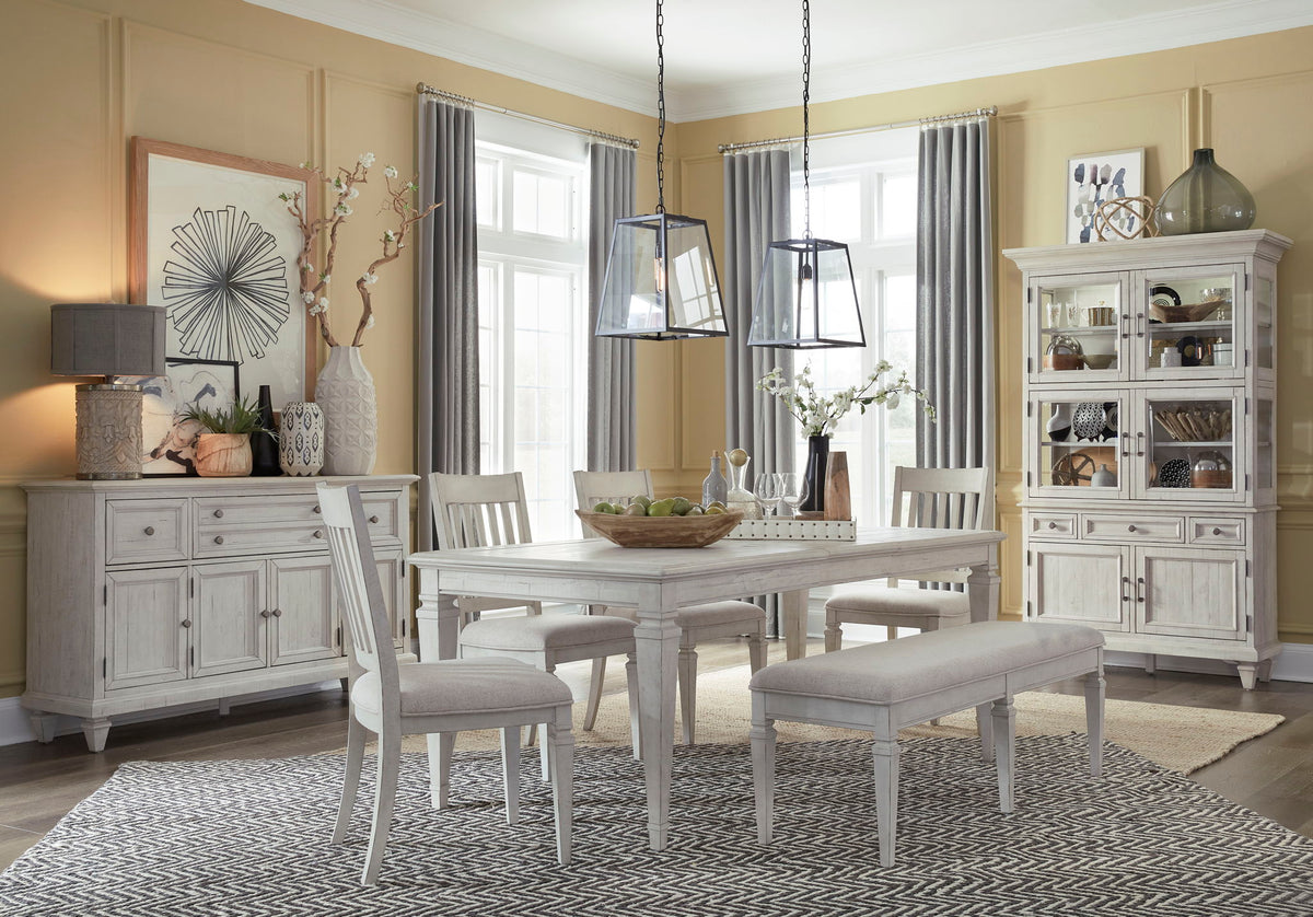 Newport - 3 Piece Extendable Rectangular Dining Table Set