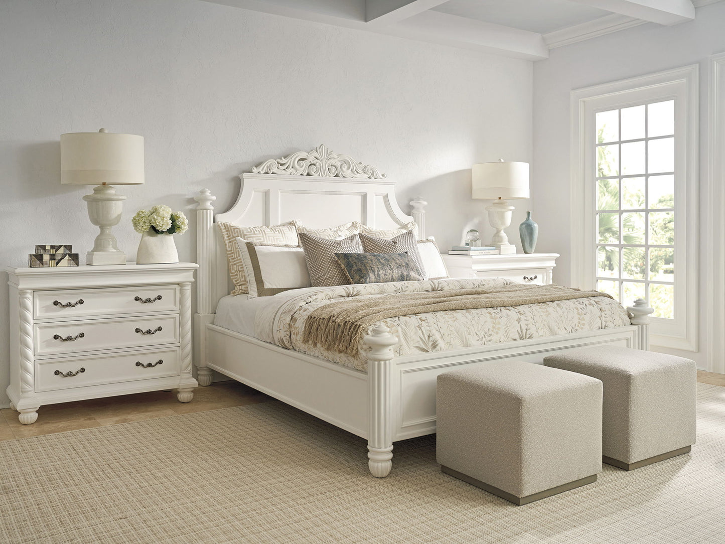 Villa Blanca - Barletta Bachelors Chest - White