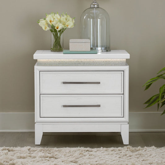 Reflections - Nightstand With Charging Station
