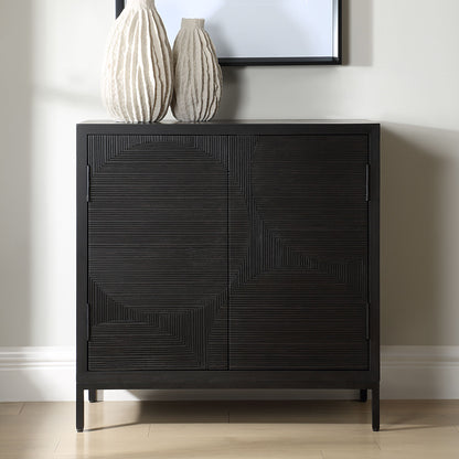 Beswick - 2 Door Cabinet - Black