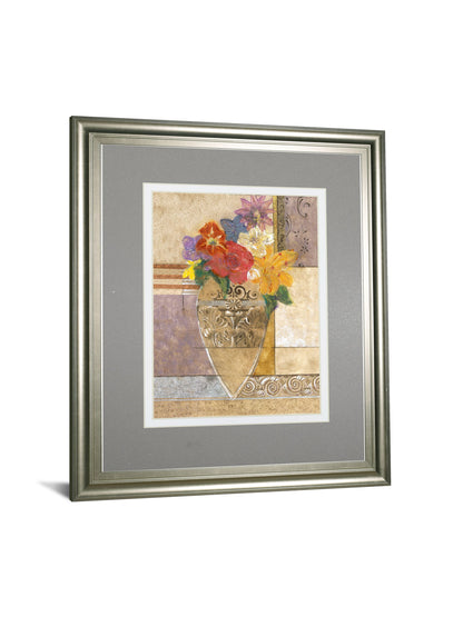 Rose By Hollack - Framed Print Wall Art - Gray