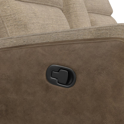 Hornet - 3 Piece Motion Sectional Set With Console And 2 Recliners