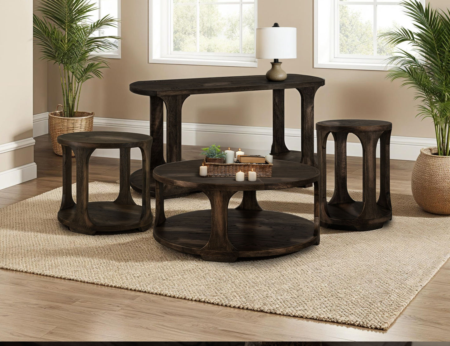 Balam - 1 Shelf Table