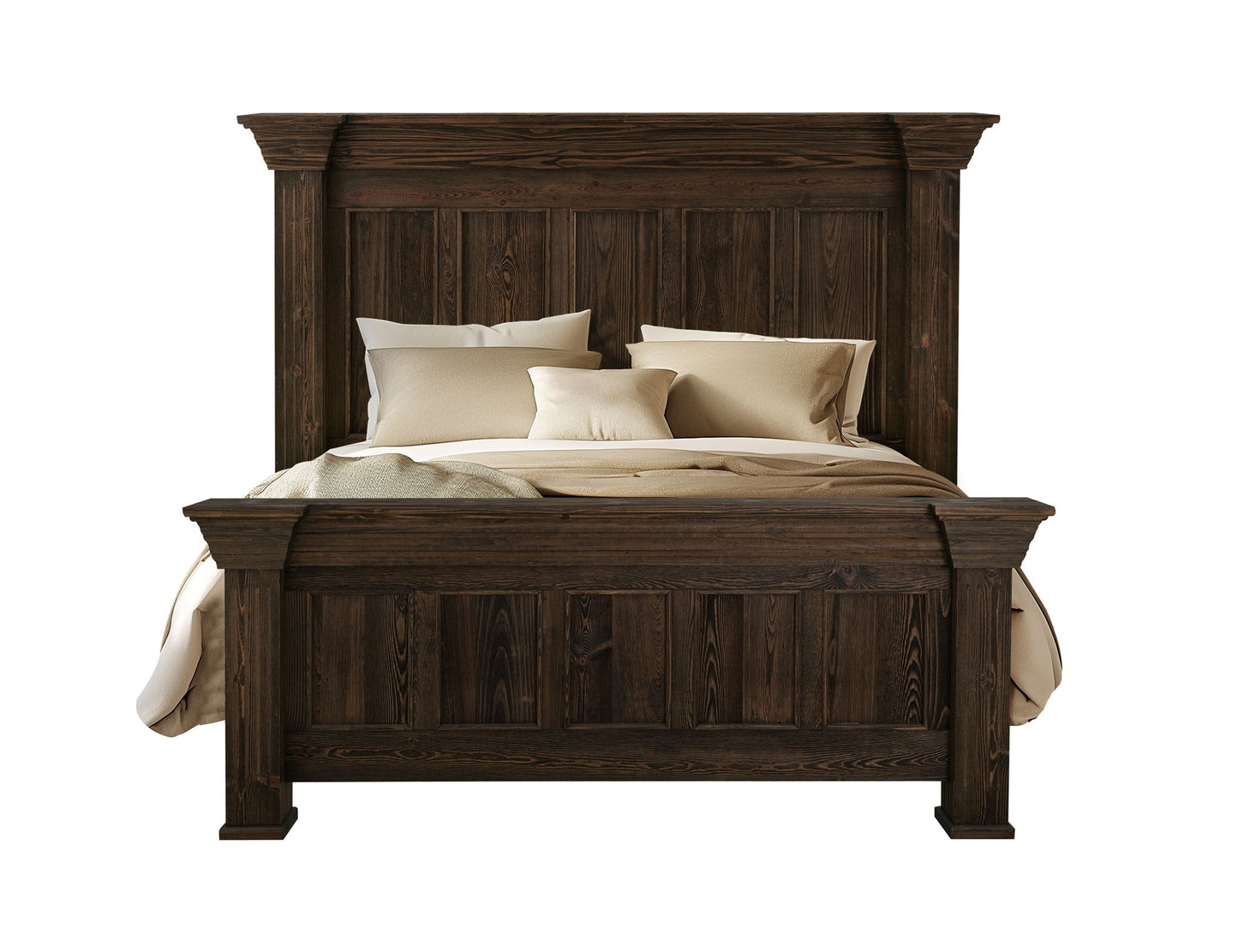 Desire - Queen Rails - Mahogany Brown