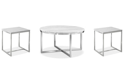 Esme - Round Cocktail Table Set