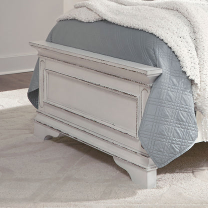 Magnolia Manor - Full Panel Footboard - Antique White