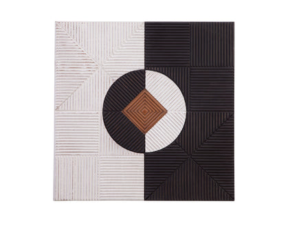 Mercury Wall Hanging - White / Black