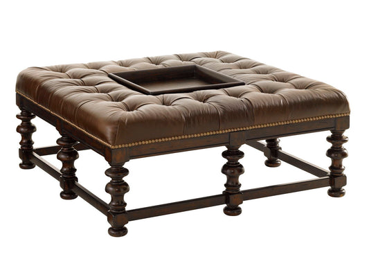 Tommy Bahama Upholstery - Heather Cocktail Ottoman